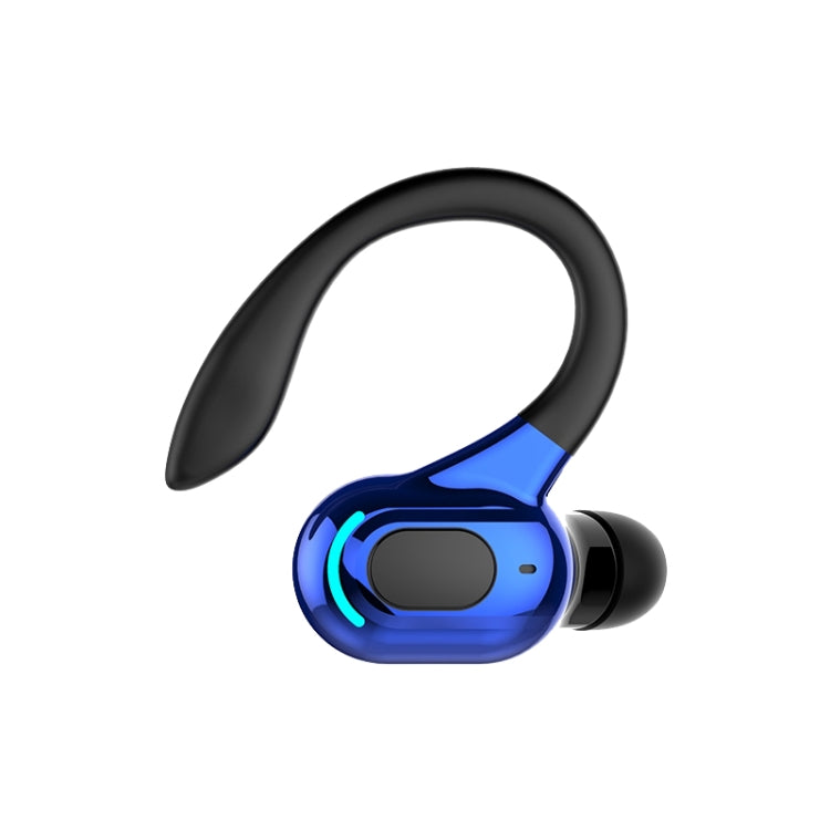 Écouteurs stéréo sans fil Bluetooth 5.1 F8 pour le sport : un écouteur (noir), un écouteur (blanc), un écouteur (noir et rouge), un écouteur (noir et bleu), un écouteur (noir et vert)